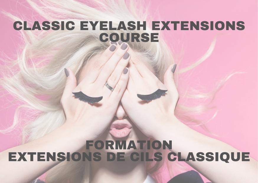 Paiement pour formation extensions de cils